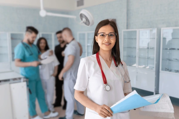 portrait doctor intern medical students 600nw 2229076213.webp