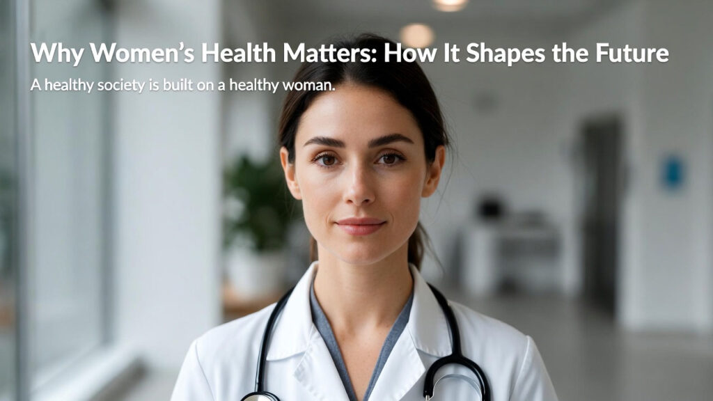 Why Women's Health Matters: How It Shapes the Future A healthy society is built on a healthy woman