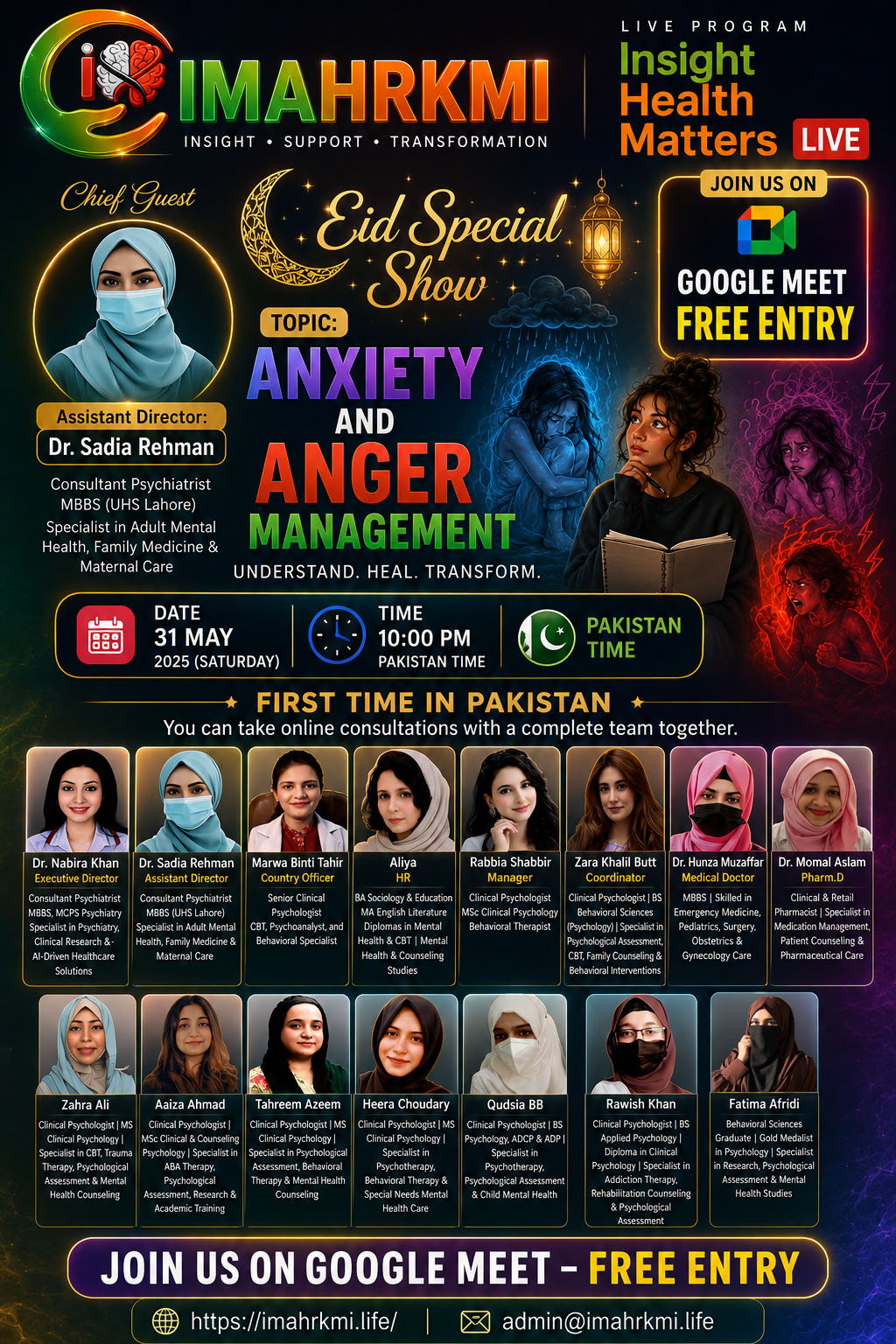 ANXIETY AND ANGER MANAGEMENT
