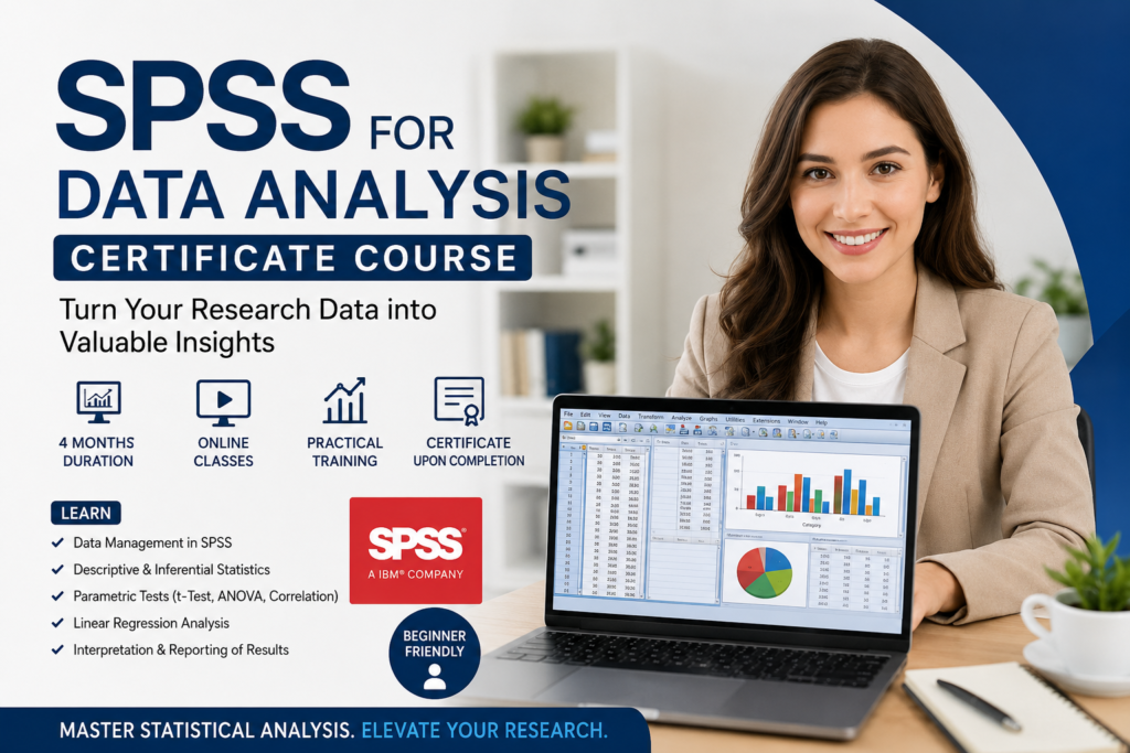 SPSS for Data Analysis Certificate Course