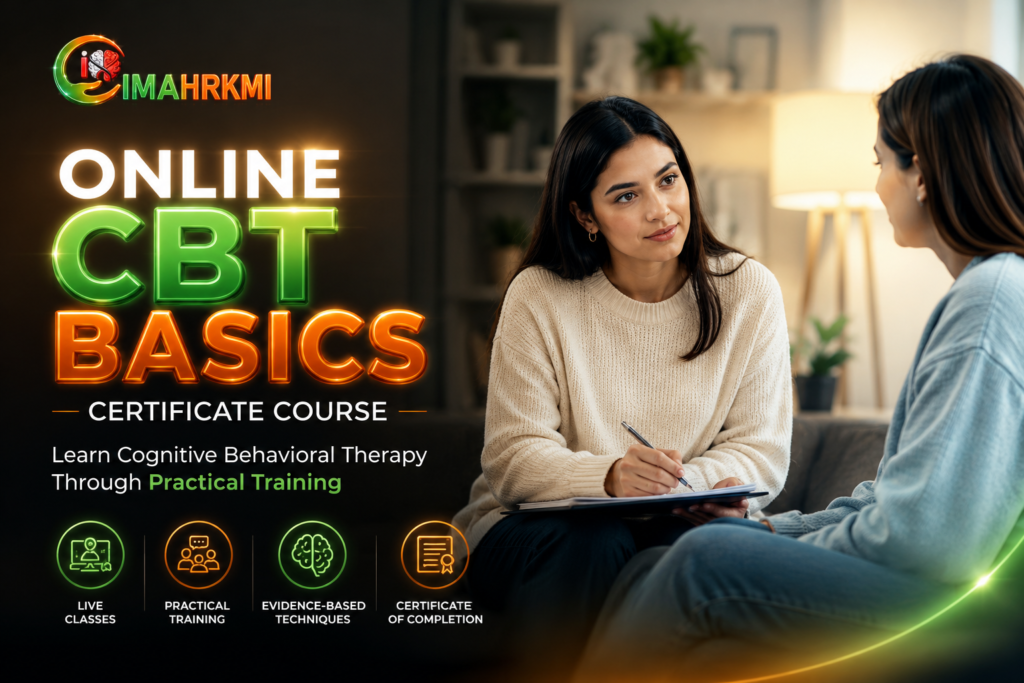Online CBT Basics Certificate Course Learn Cognitive Behavioral Therapy Through Practical Training