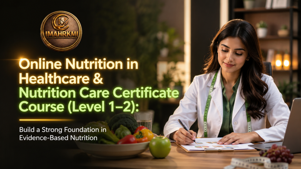 Online Nutrition in Healthcare & Nutrition Care Certificate Course (Level 1–2) Build a Strong Foundation in Evidence-Based Nutrition