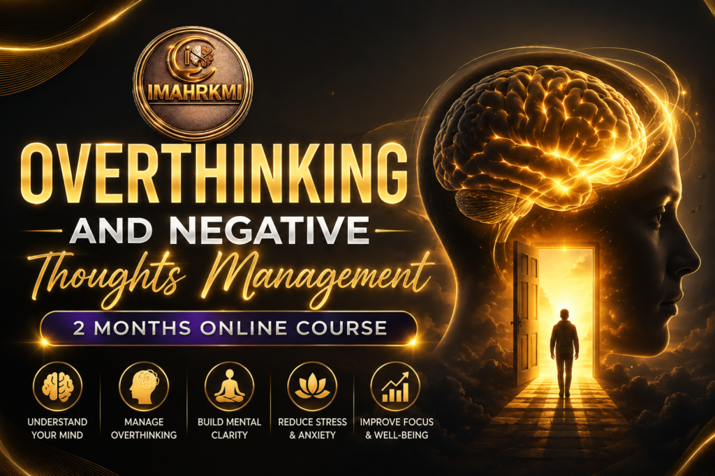 Overthinking and Negative Thoughts Management 2 Months Online Course