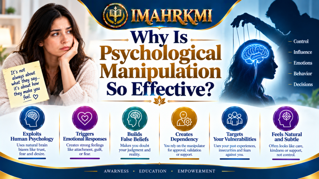 Why Is Psychological Manipulation So Effective?